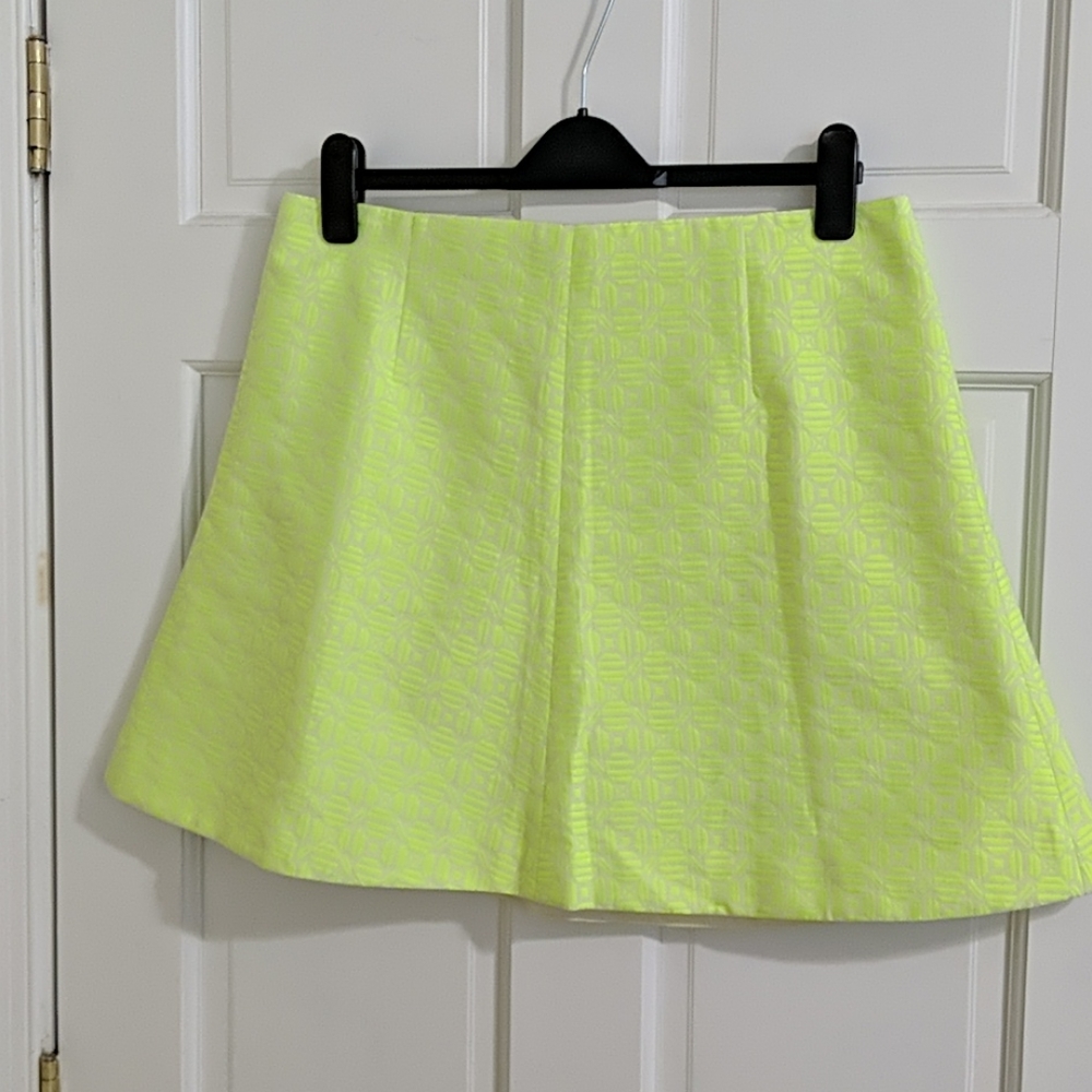 Neon Mini Skirt